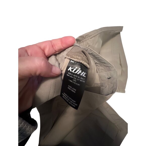 Kühl Mens Khaki Shorts Size 34 Quick-Dry Performance Outdoor Wear - Picture 3 of 5
